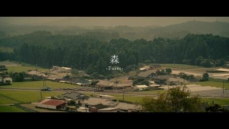 家や畑が立ち並ぶ奥に緑の森が広がっているスクリーンショット